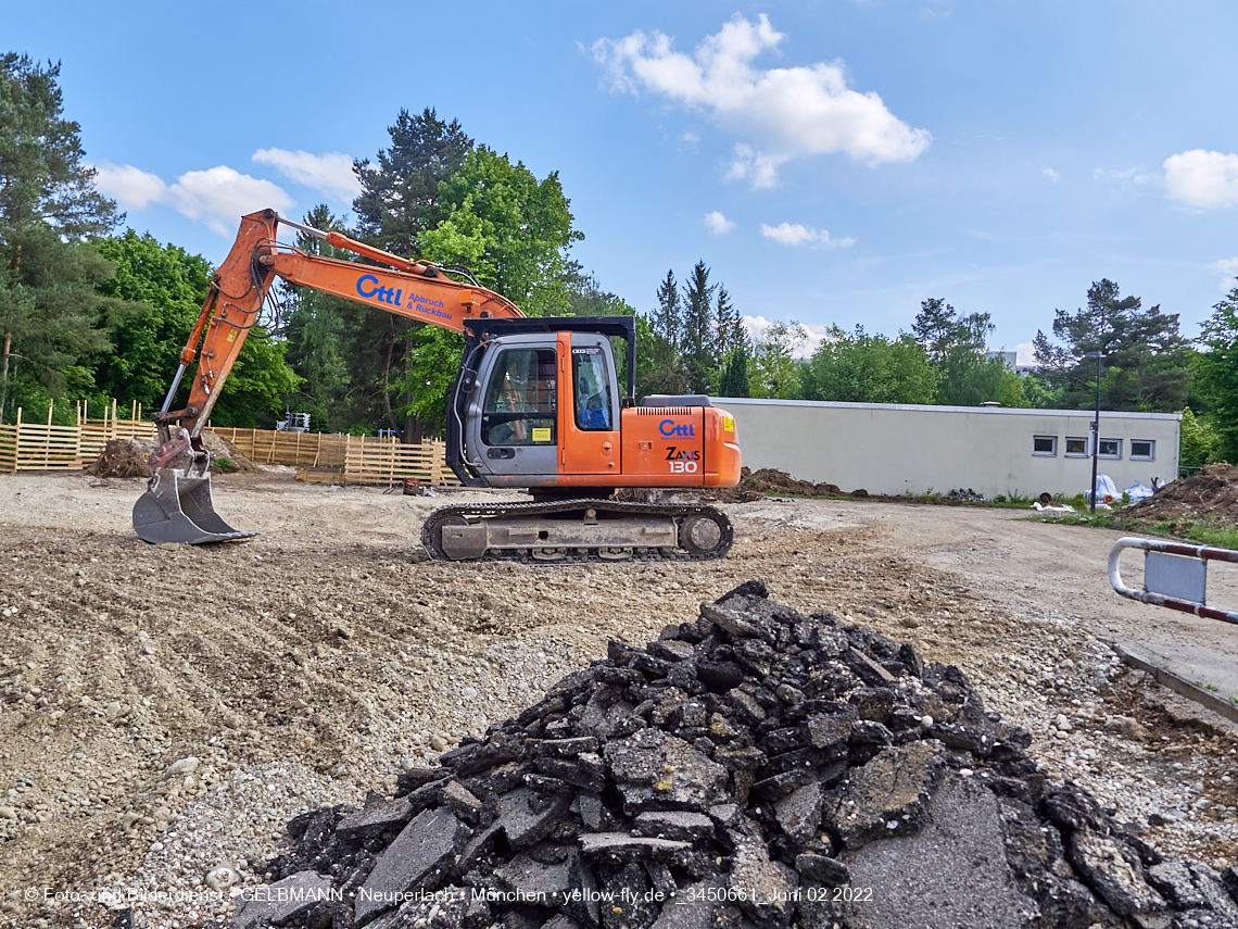02.06.2022 - Baustelle zur Mütterberatung und Haus für Kinder